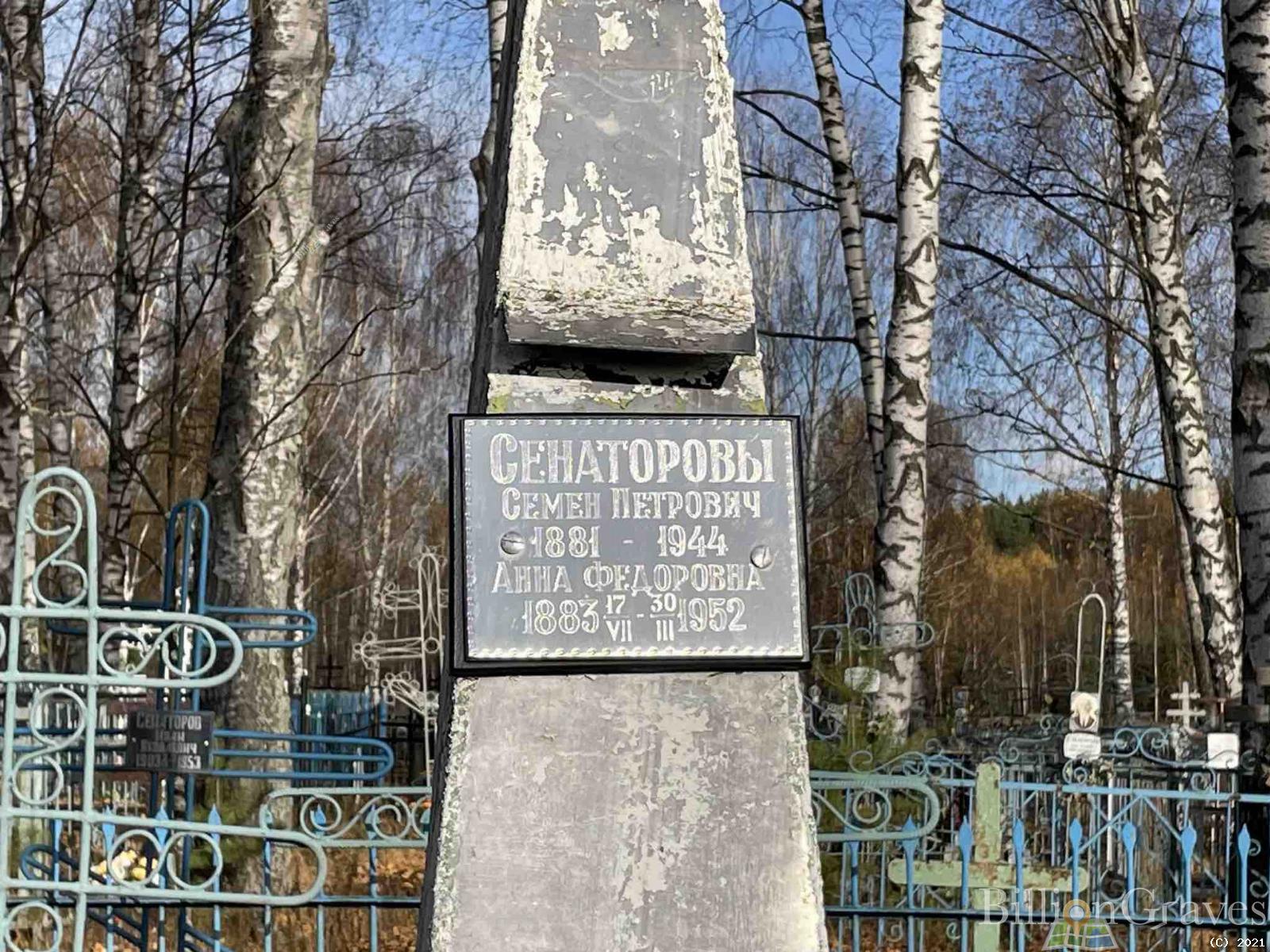 Сенаторова Анна Федоровна