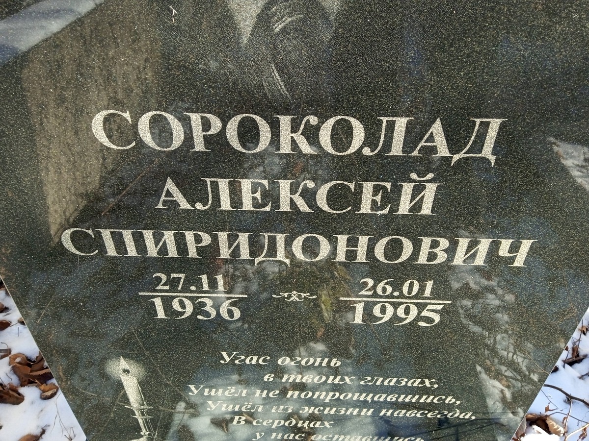 Сороколад Алексей Спиридонович