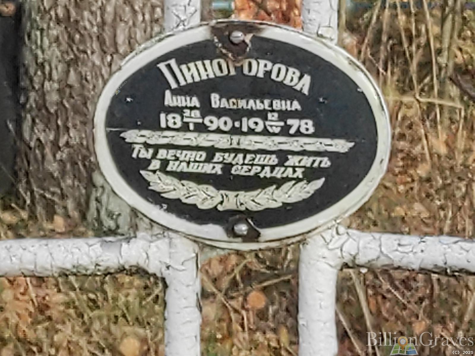 Пиногорова Анна Васильевна