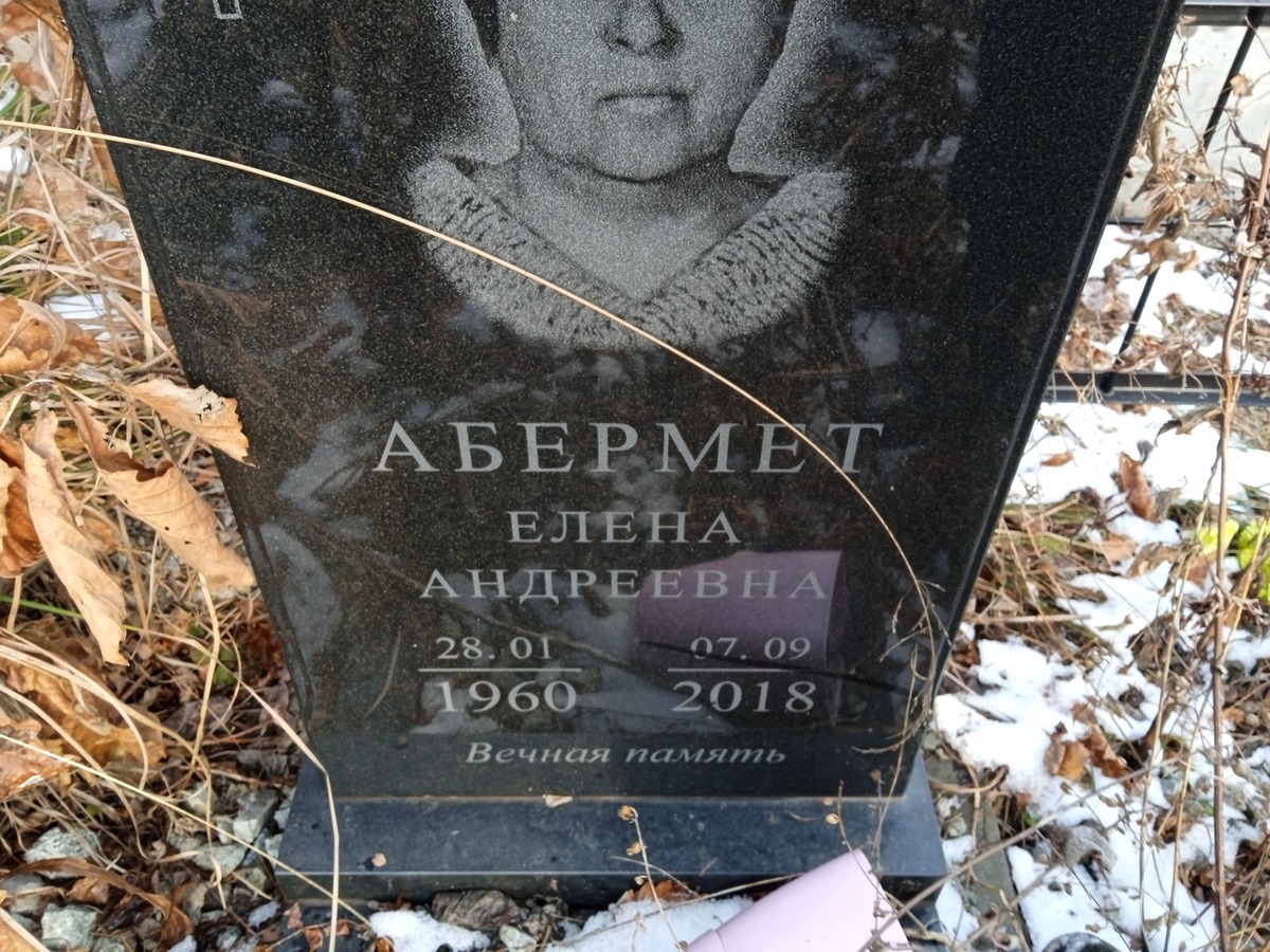 Абермет Елена Андреевна