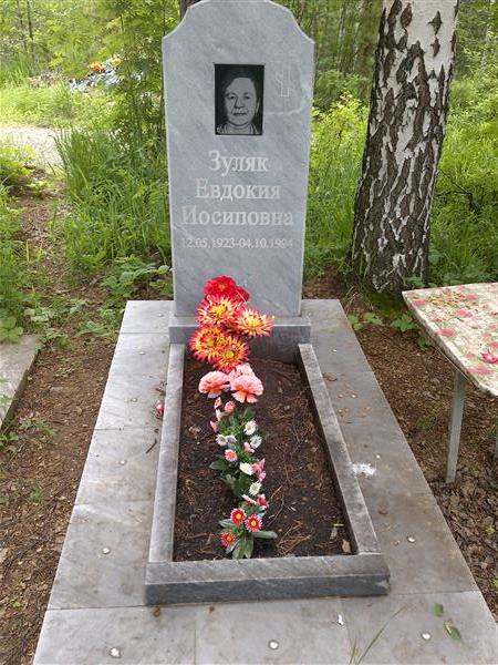 Зуляк Евдокия Иосиповна