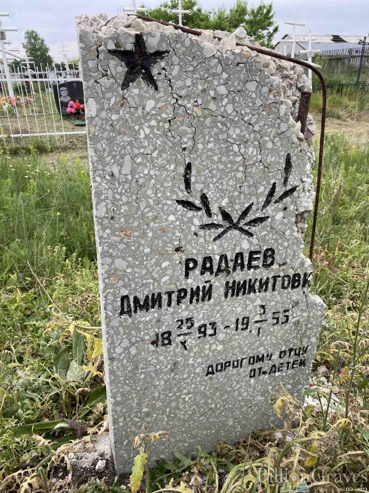 Радаев Дмитрий Никитович