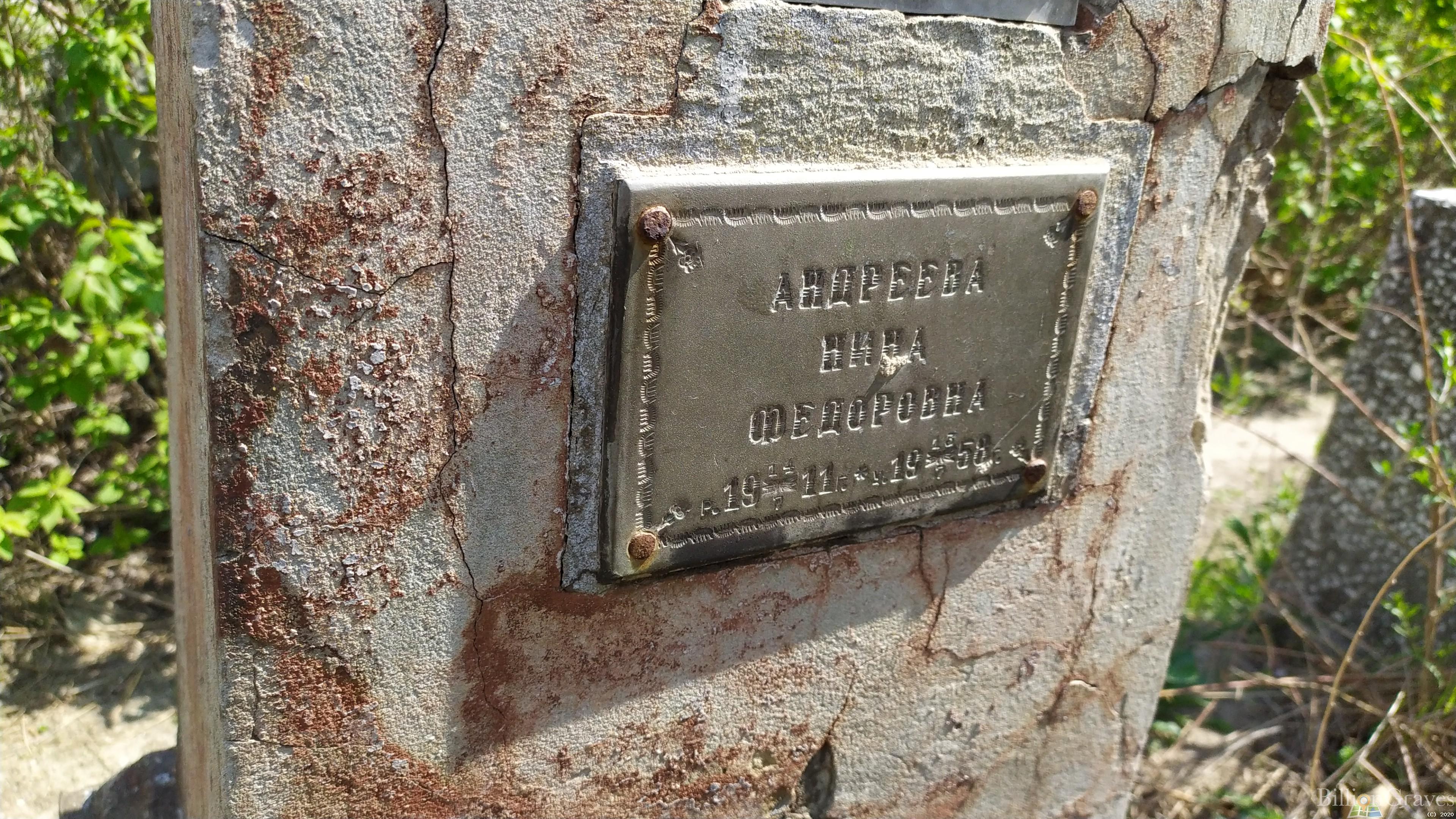 Андреева Нина Федоровна