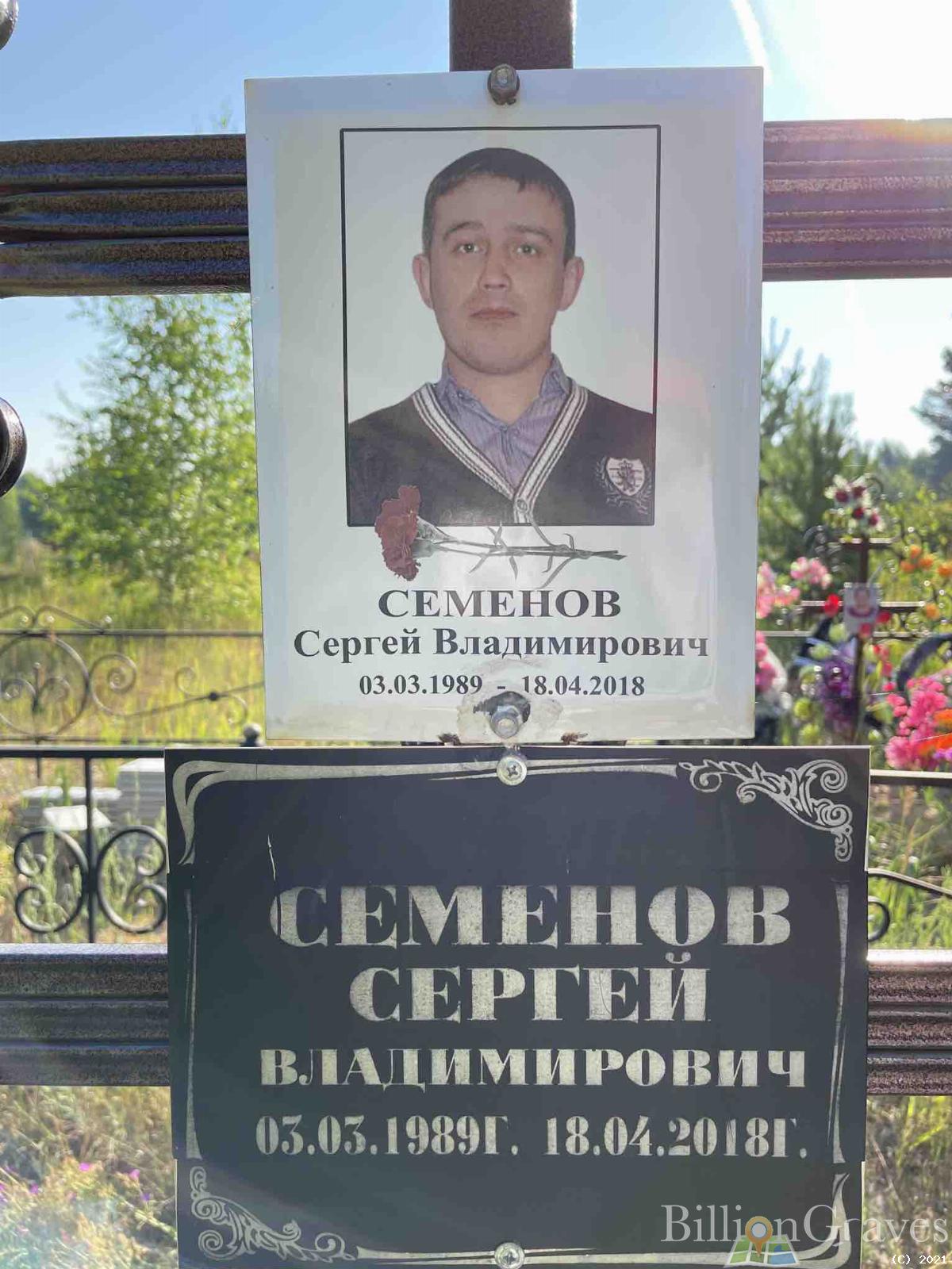 Семенов Сергей Владимирович
