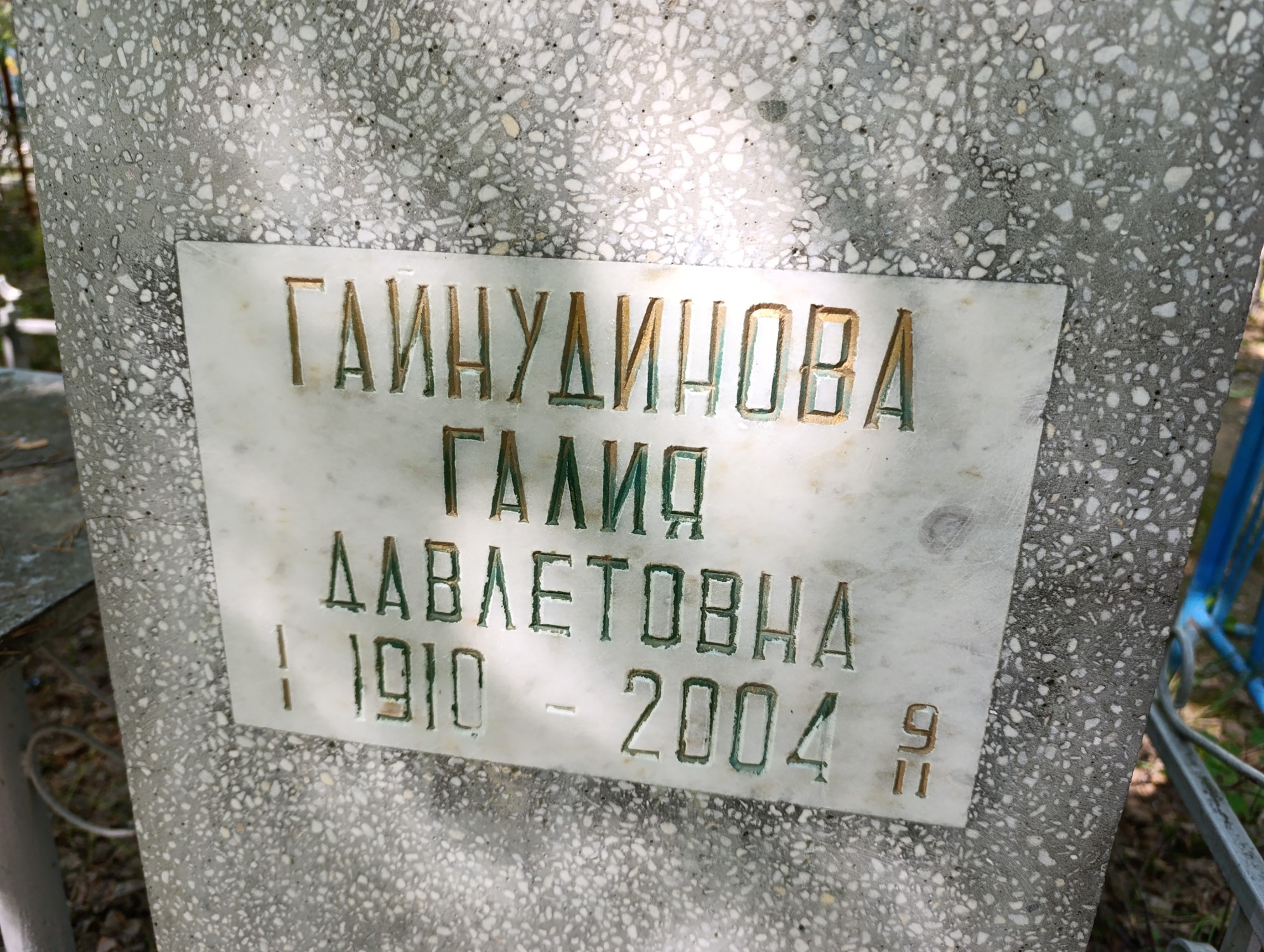 Гайнудинова Галия Давлетовна
