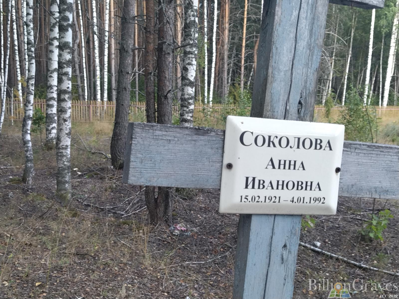 Соколова Анна Ивановна