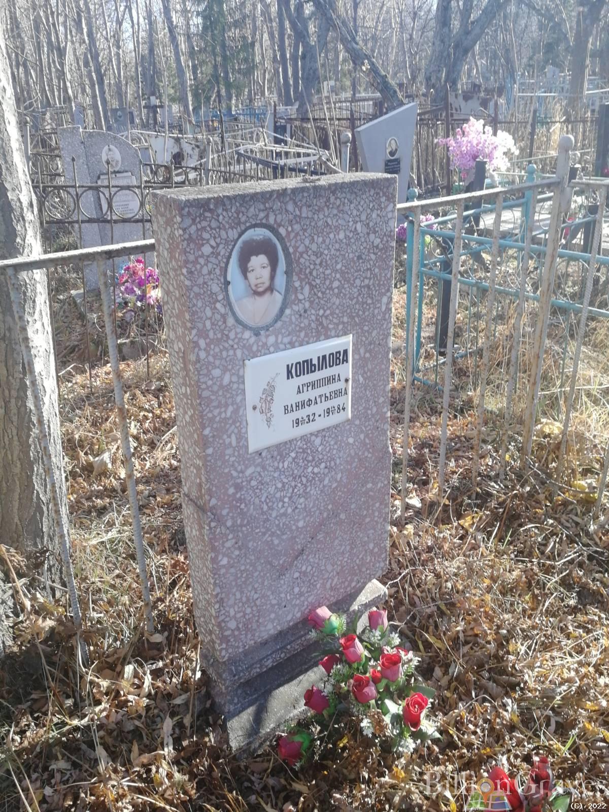 Копылова Агриппина Ванифатьевна