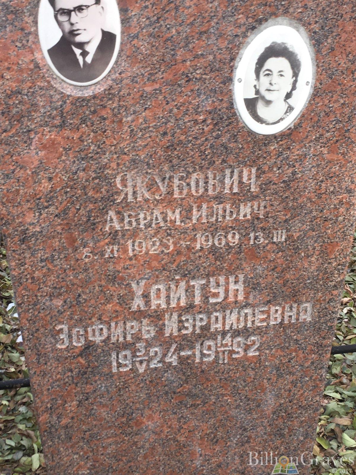 Якубович Абрам Ильич