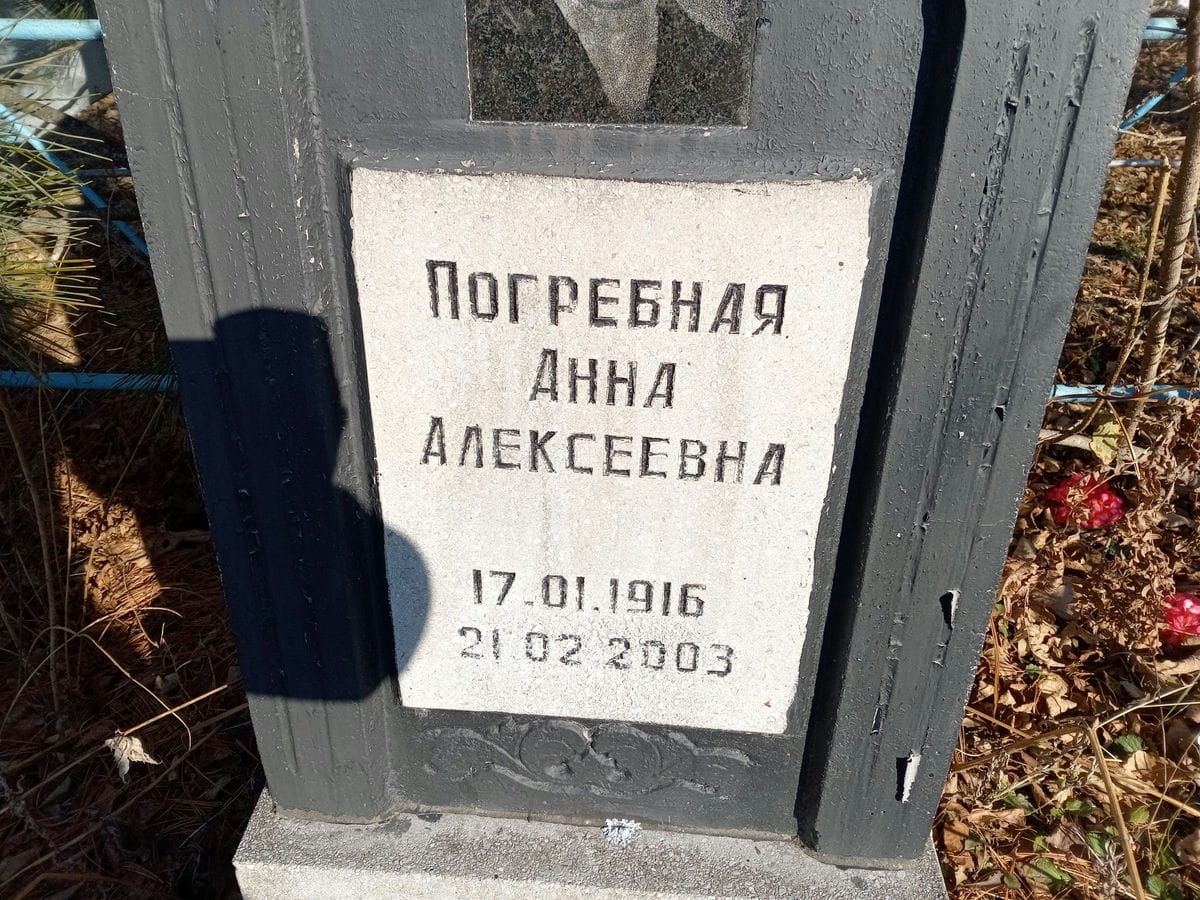 Погребная Анна Алексеевна