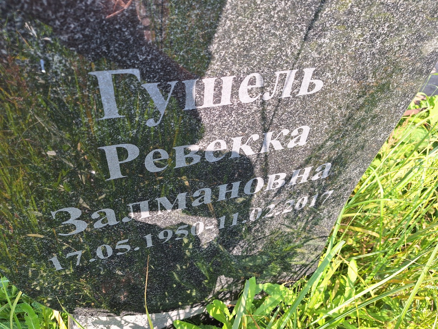Ревекка Гушель Залмановна