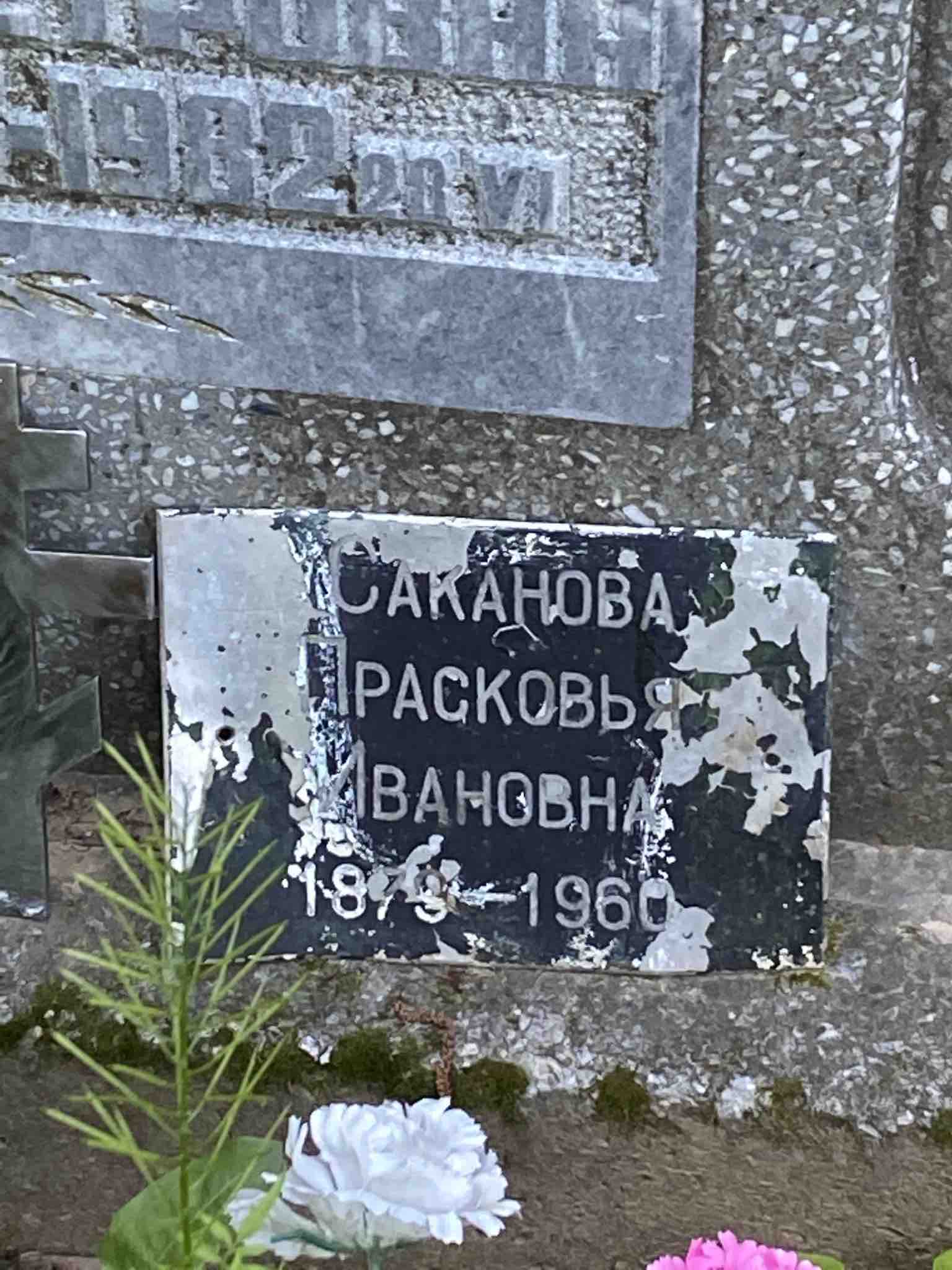 Саканова Анна Петровна
