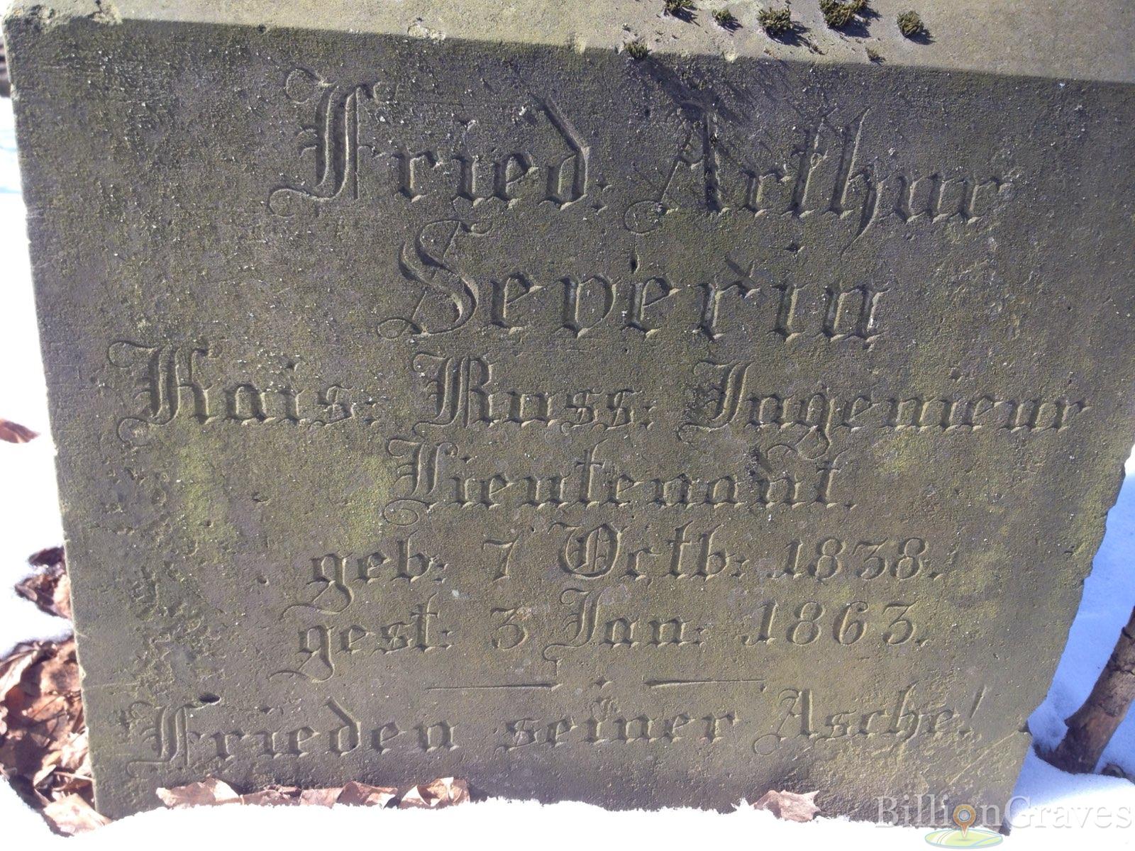 Severin Fried Arthur