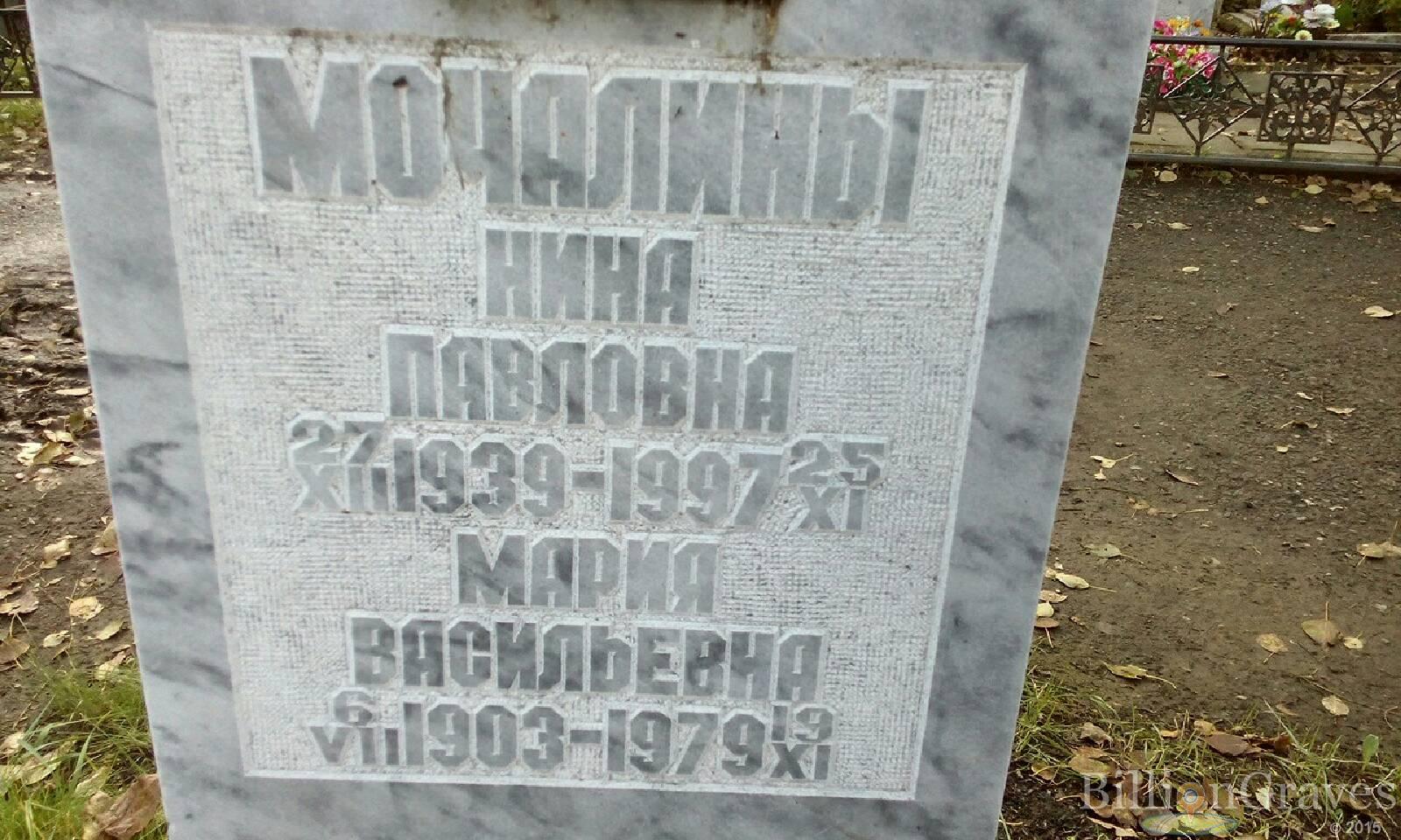 Мочалина Нина Павловна