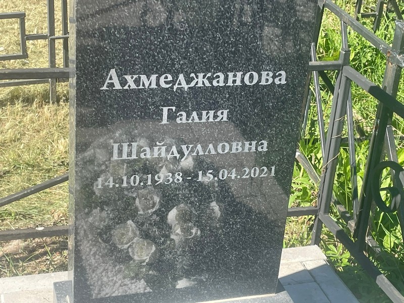 Галия Ахмеджанова Шайдулловна