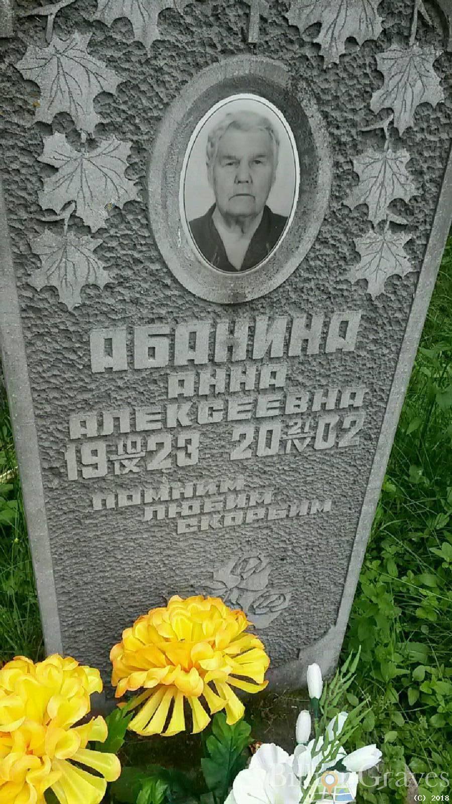 Абанина Анна Алексеевна