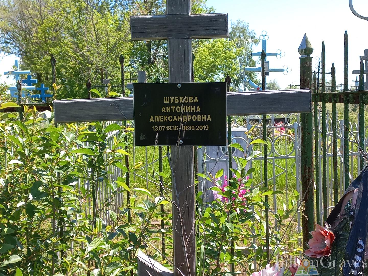 Шубкова Антонина Александровна