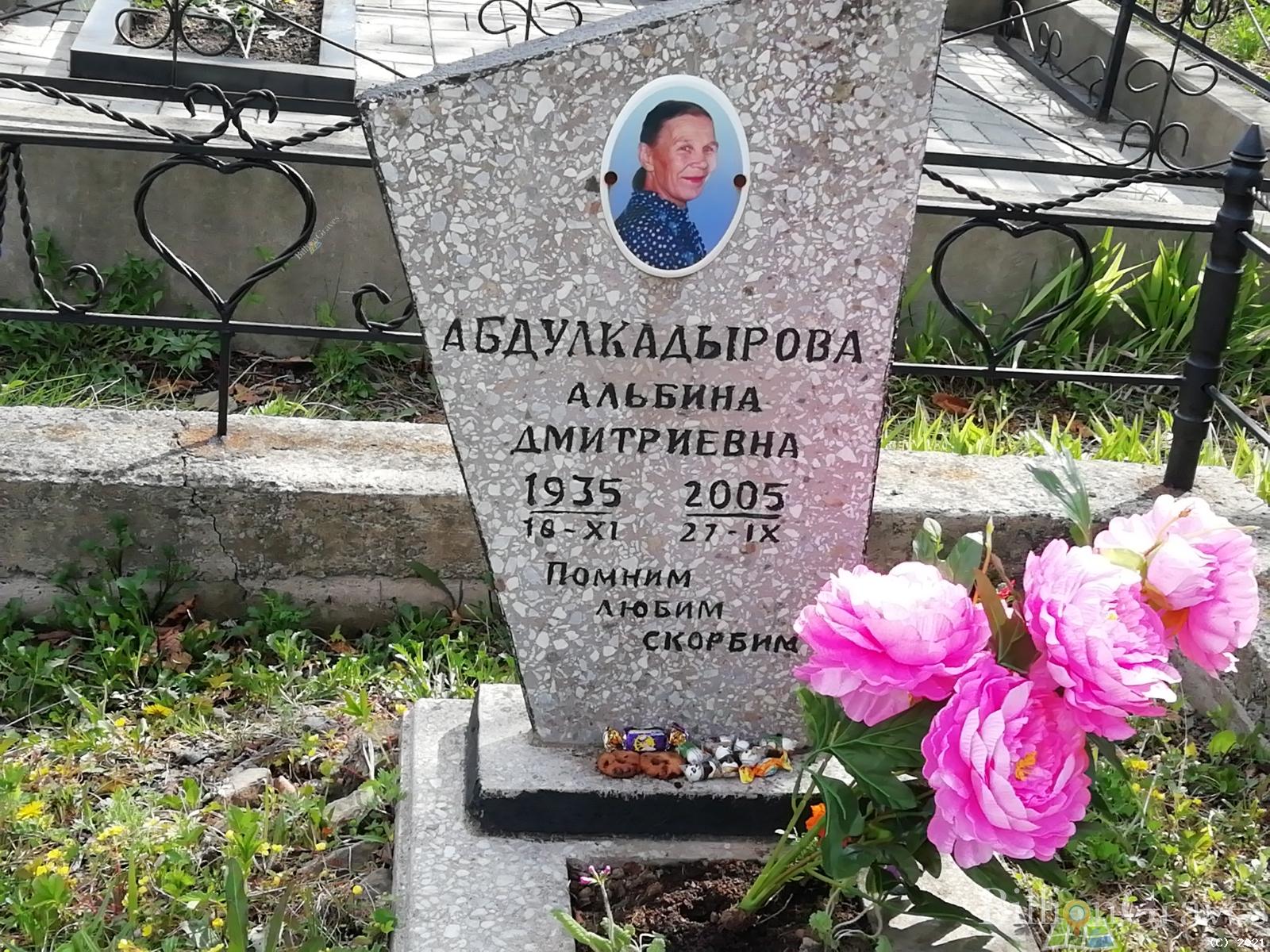 Абдулкадырова Альбина Дмитриевна