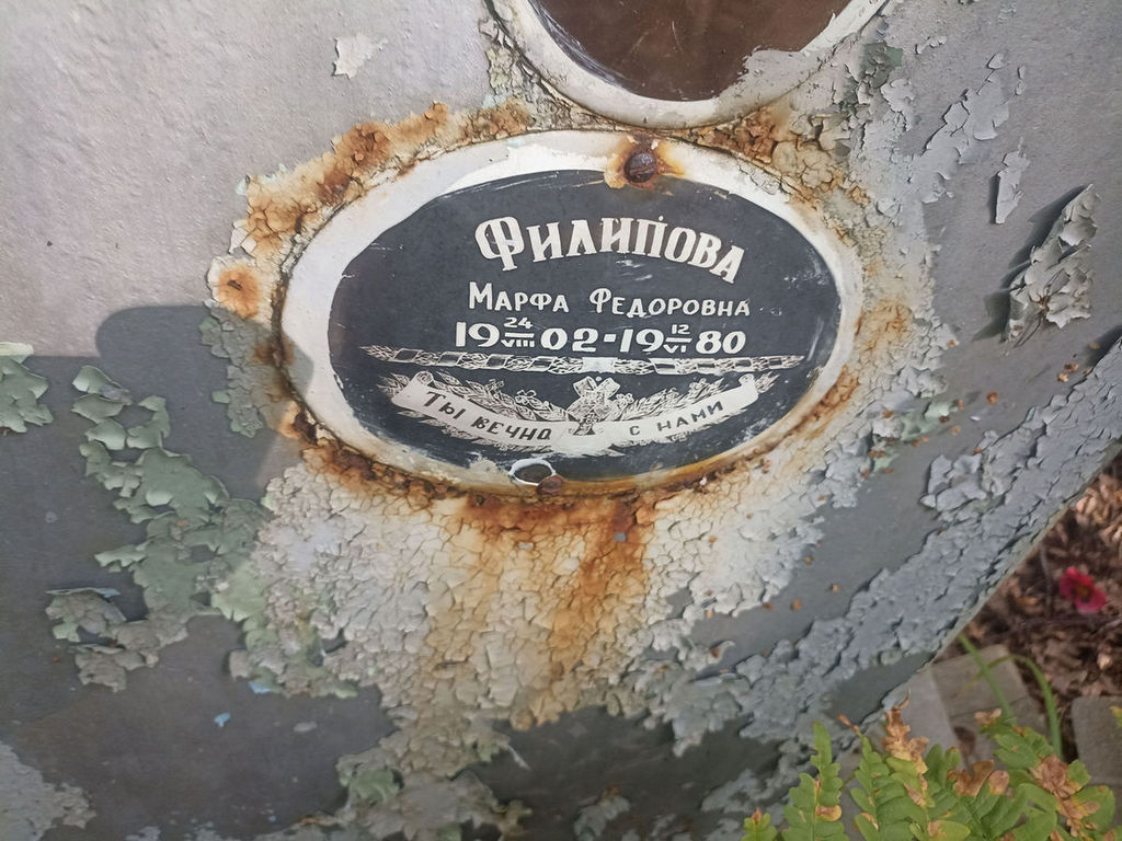 Филипова Марфа Федоровна