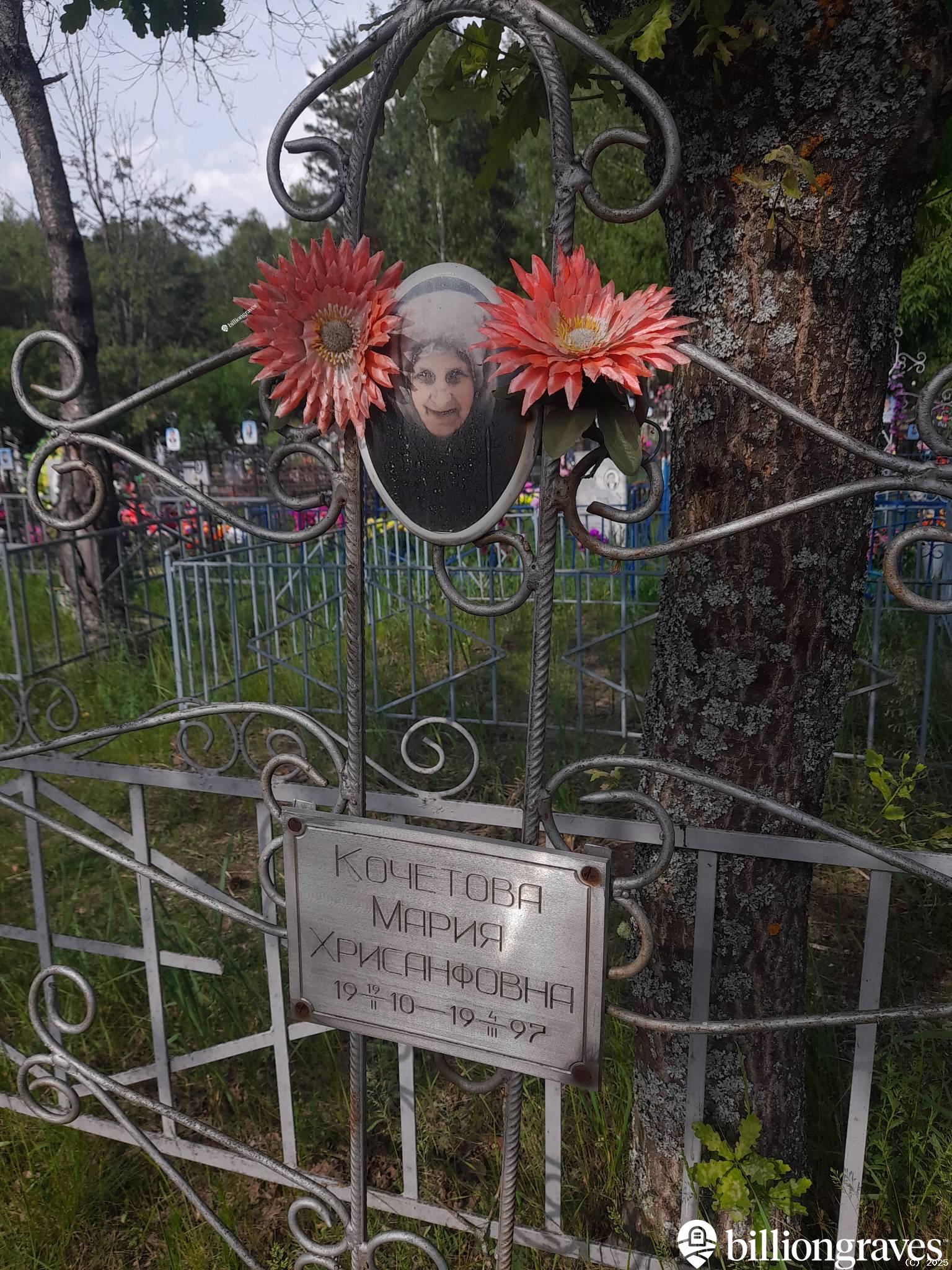Кочетова Мария Хрисанфовна