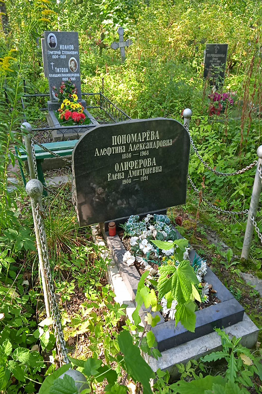 Пономарева Алефтина Александровна
