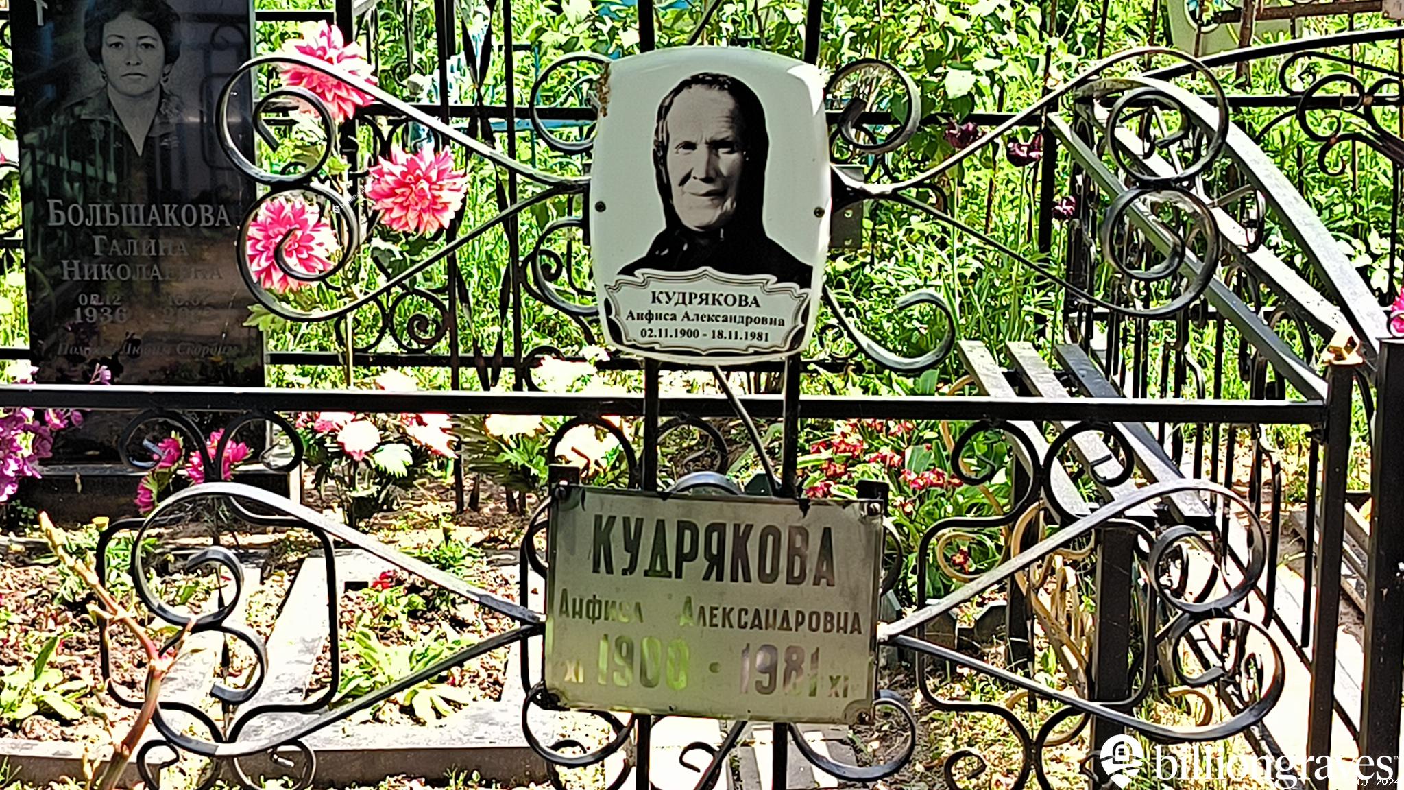 Кудрякова Анфиса Александровна