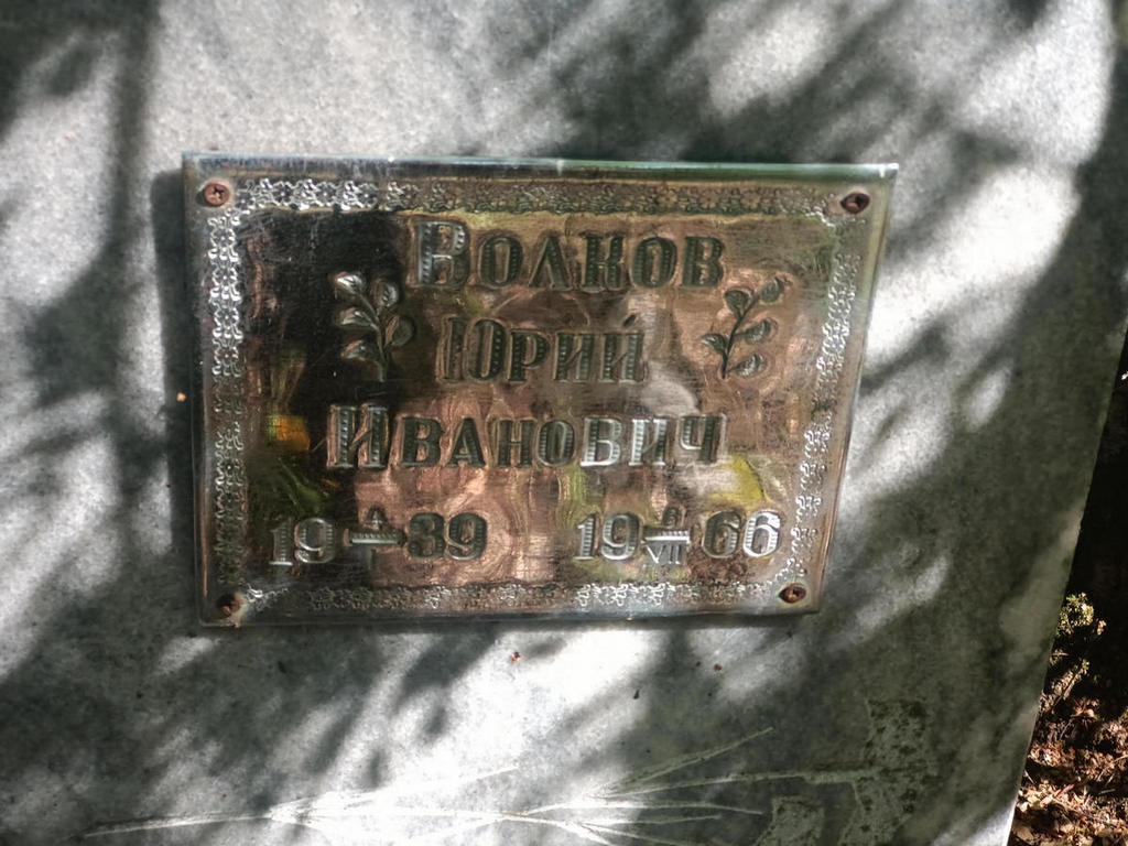 Волков Юрий Иванович