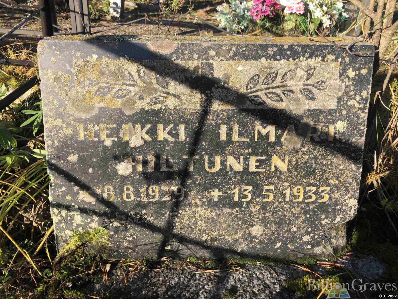 Hiltunen Heikki Ilmari
