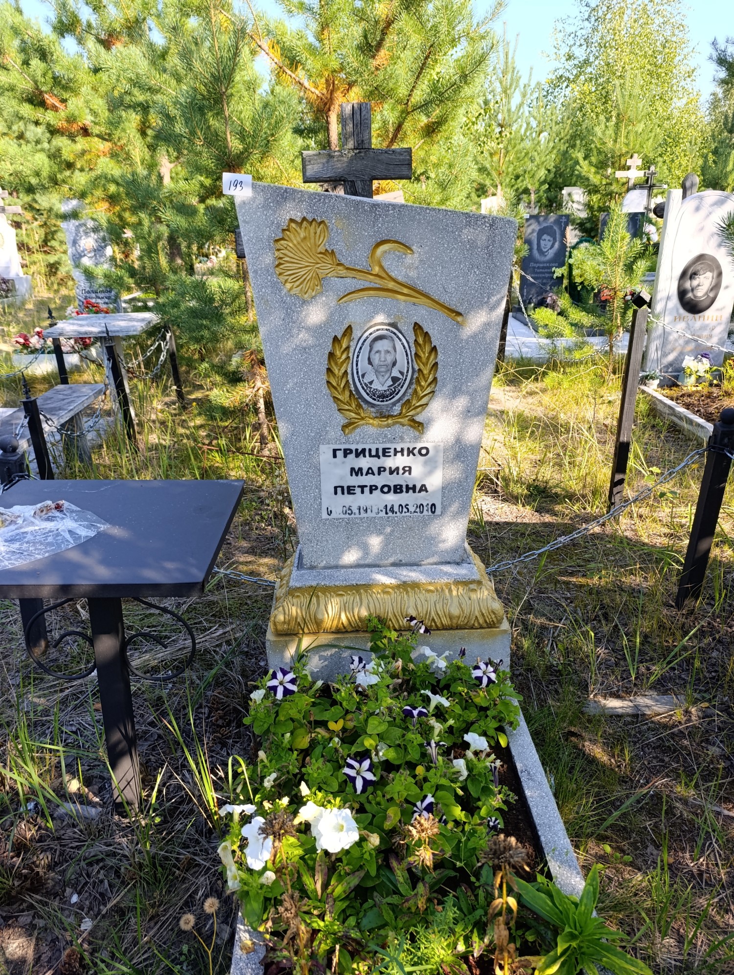 Гриценко Мария Петровна