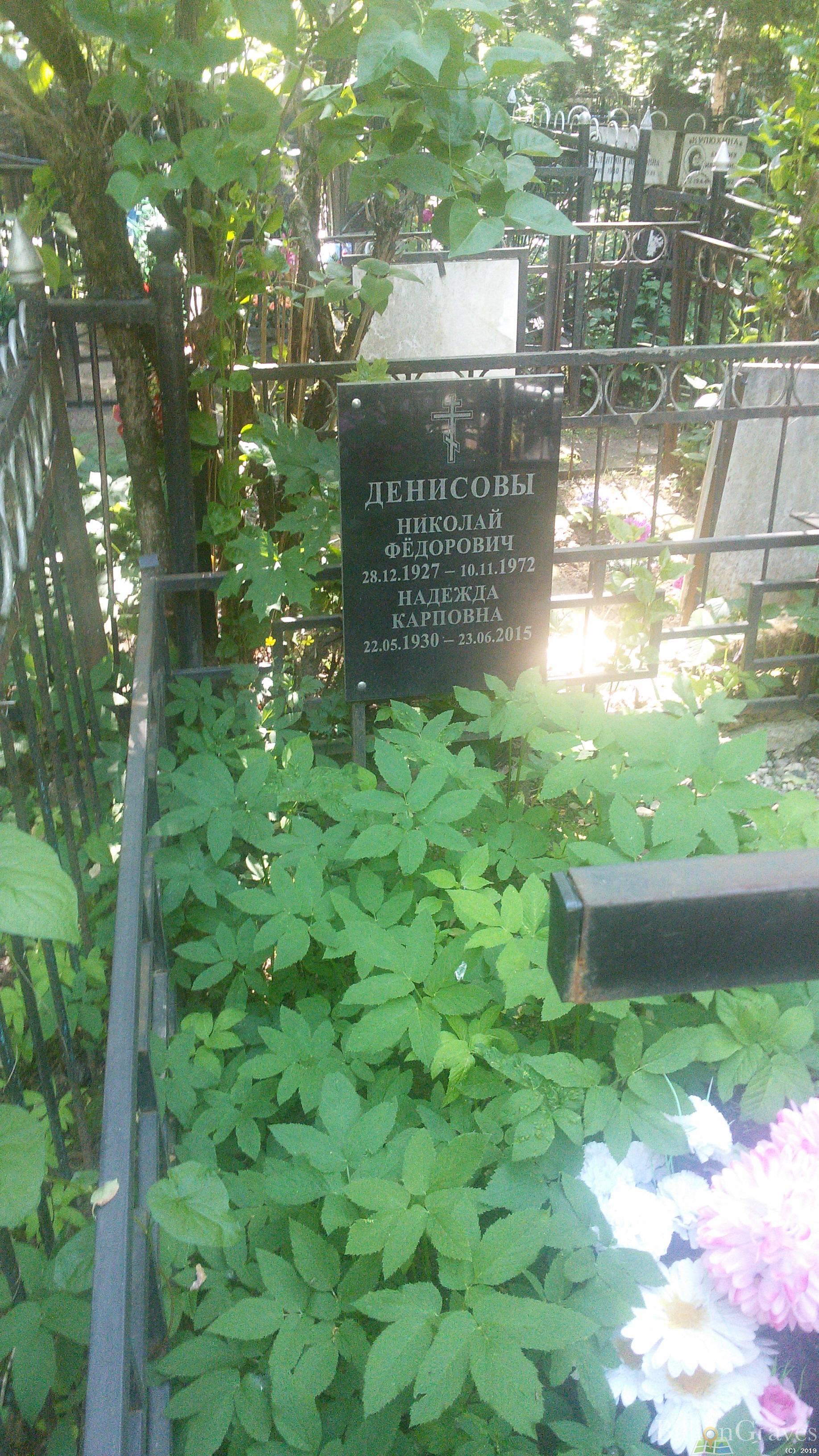 Денисова Надежда Карповна