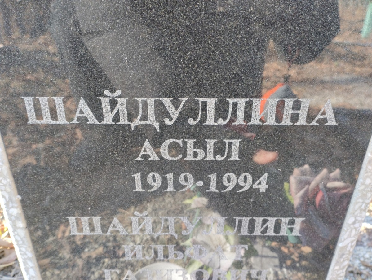 Шайдуллина Асыл