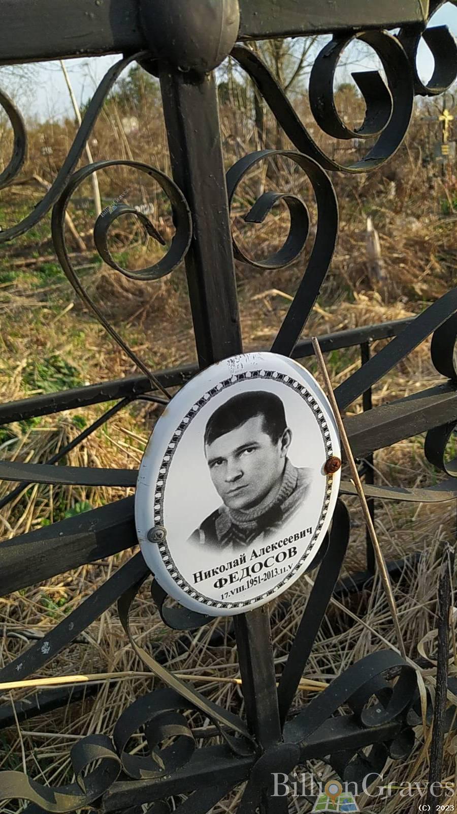 Федосов Николай Алексеевич