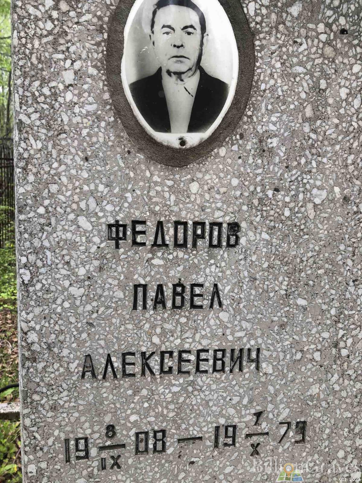 Федоров Павел Алексеевич