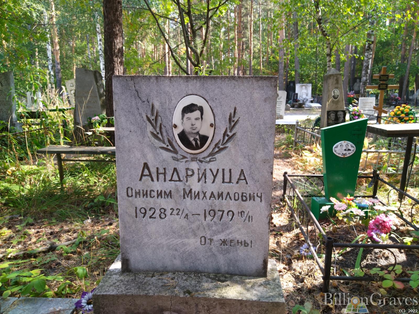 Андриуца Онисим Михайлович