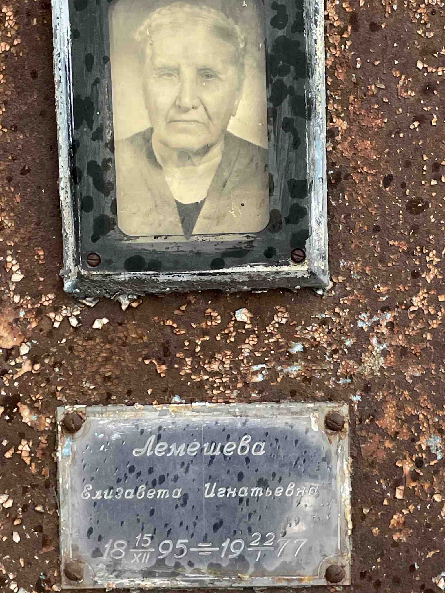 Лемешева Елизавета Игнатьевна