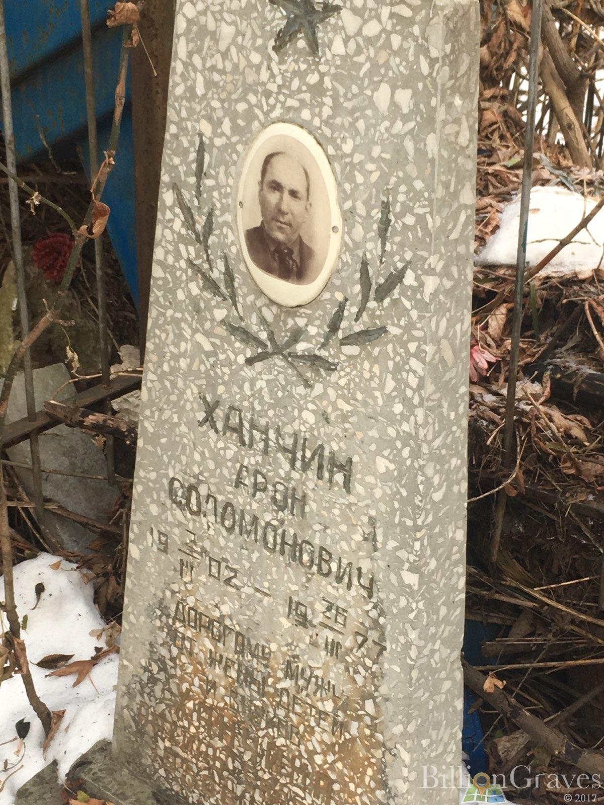 Ханчин Арон Соломонович