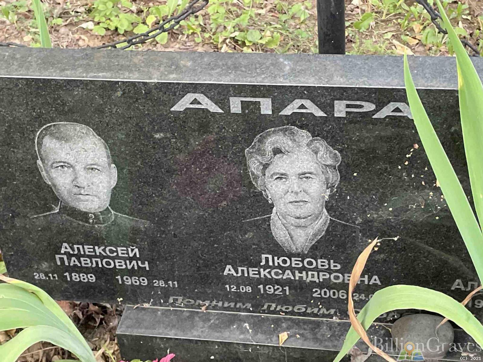 Апара Алексей Павлович