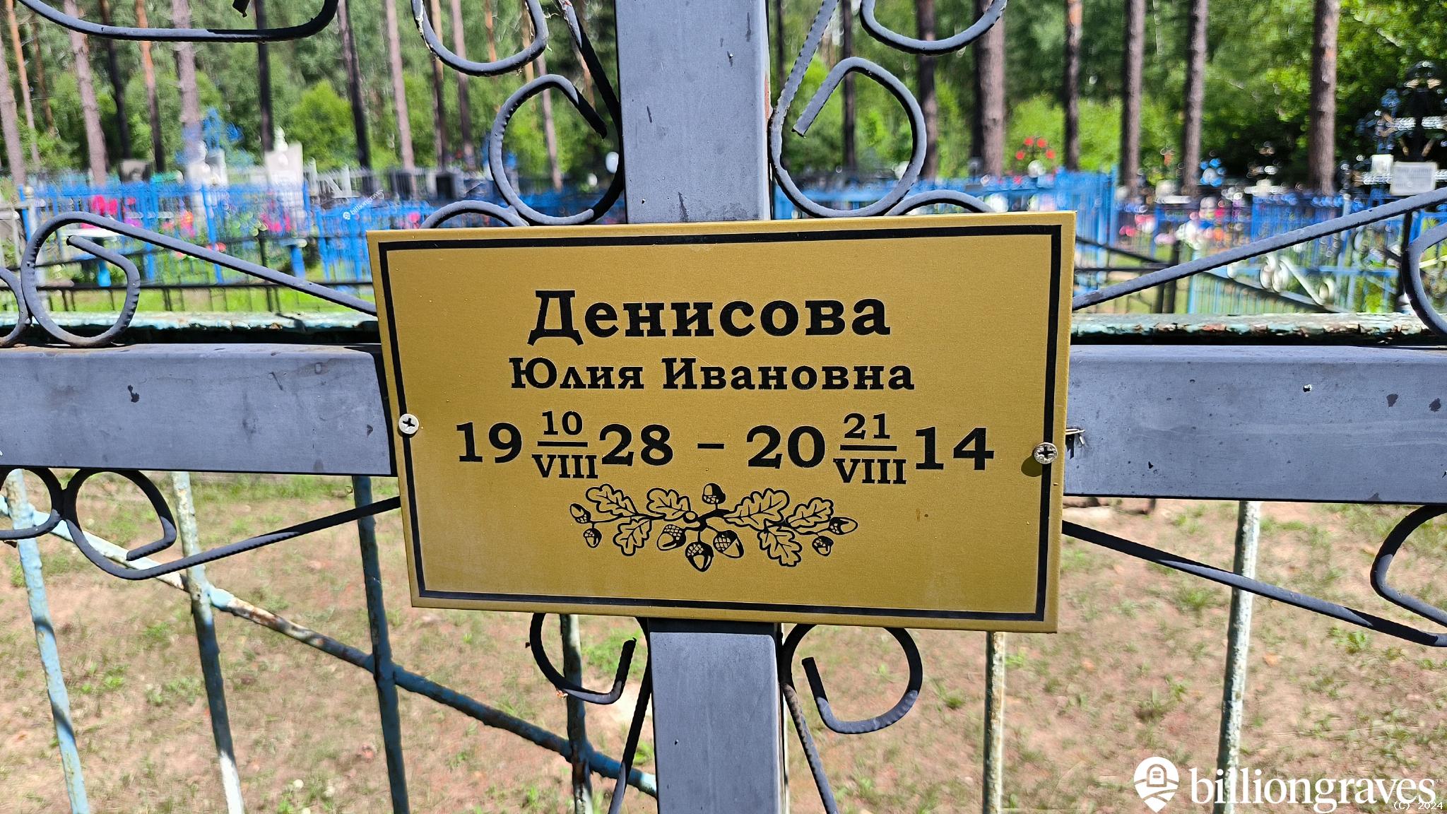 Денисова Юлия Ивановна