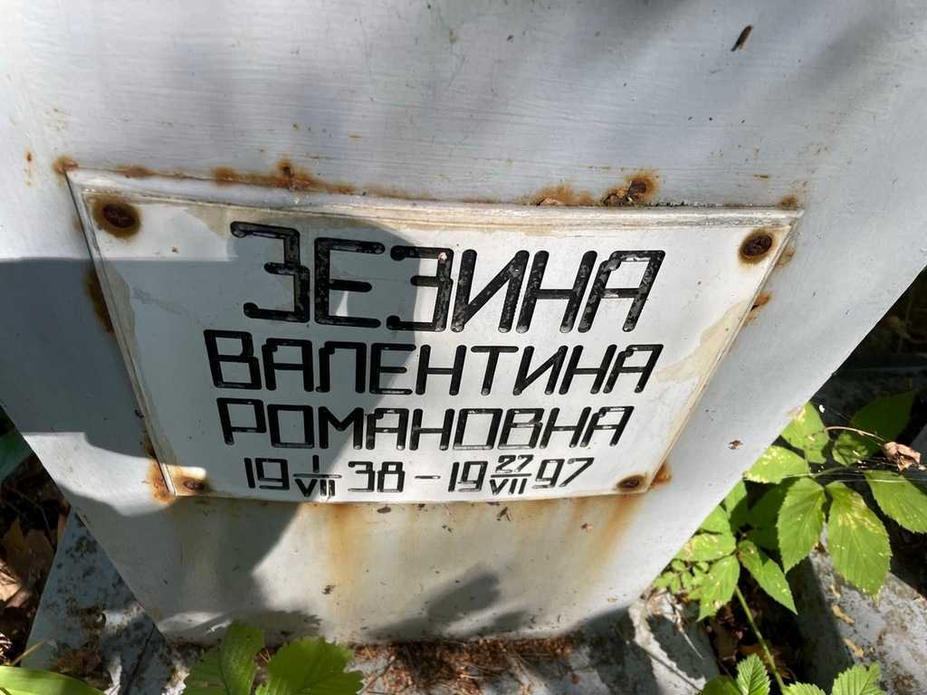 Зезина Валентина Романовна