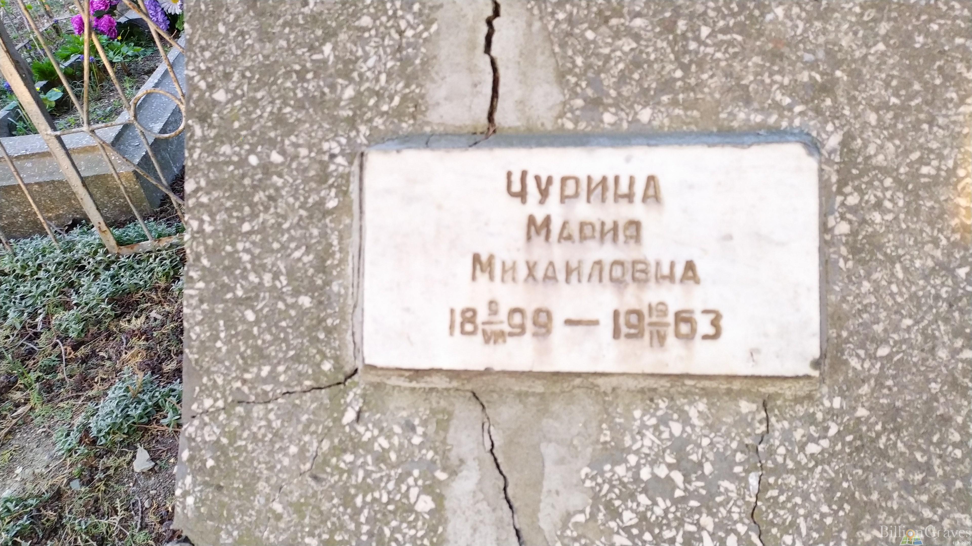 Чурина Мария Михайловна
