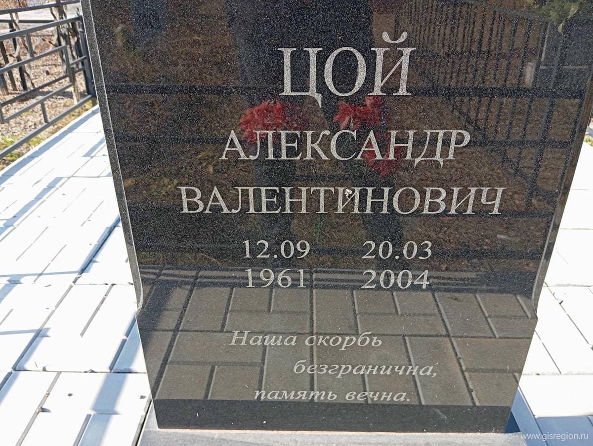 Цой Александр Валентинович