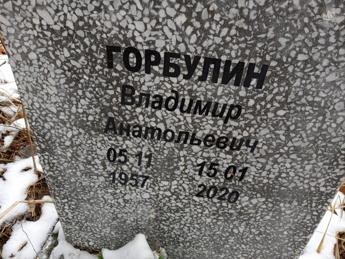 Горбулин Владимир Анатольевич