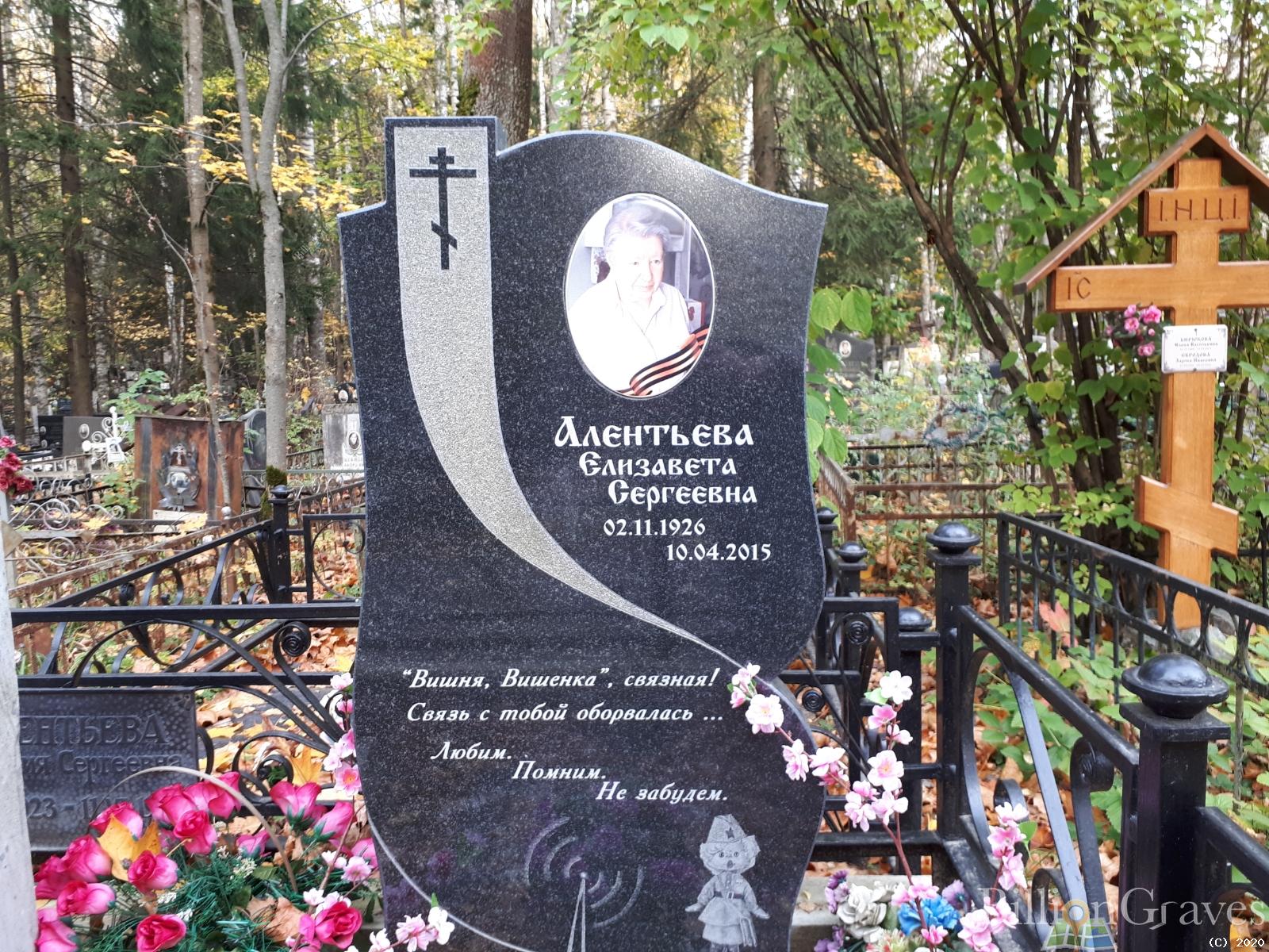 Алентьева Елизавета Сергеевна