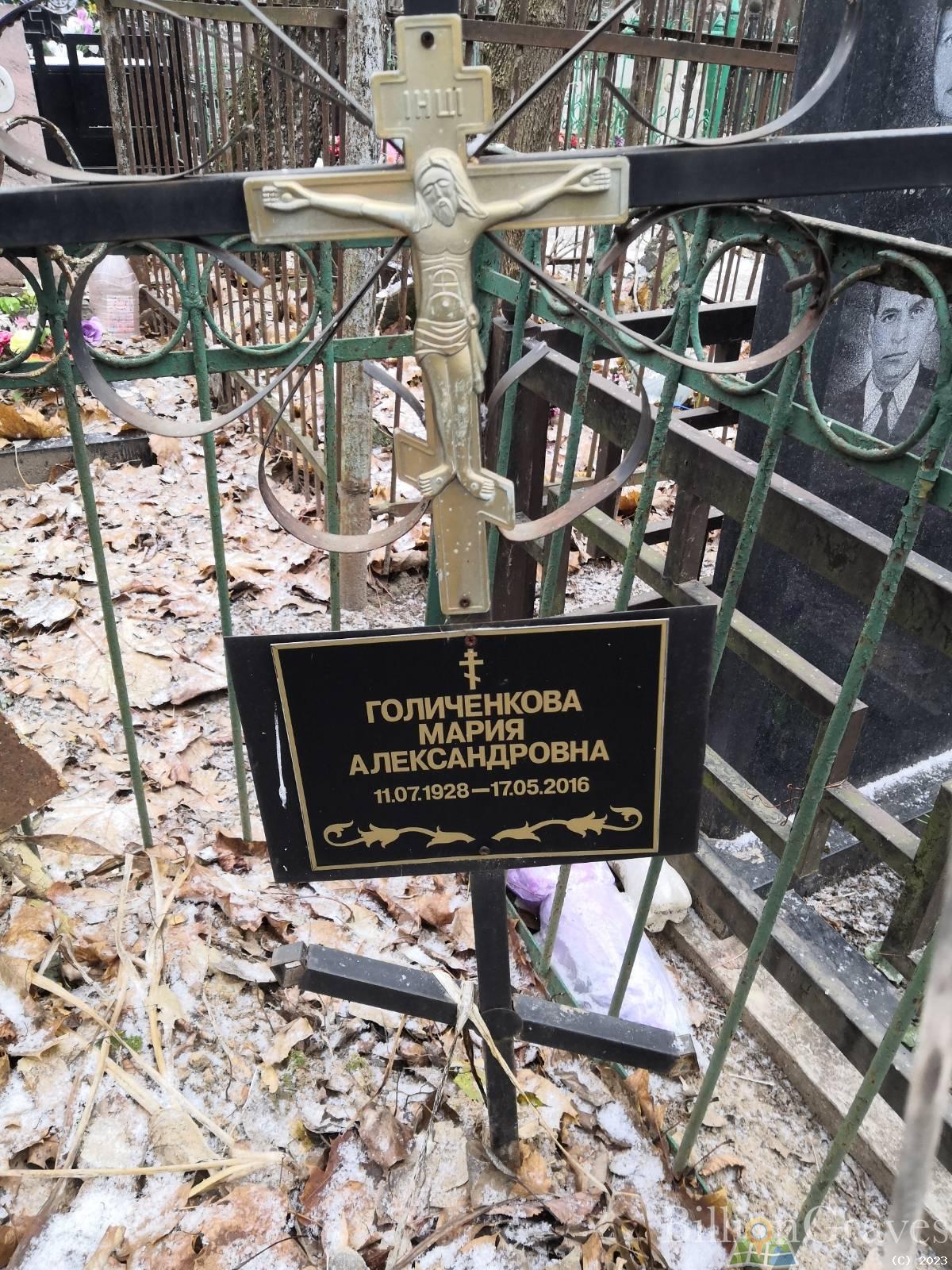 Голиченкова Мария Александровна