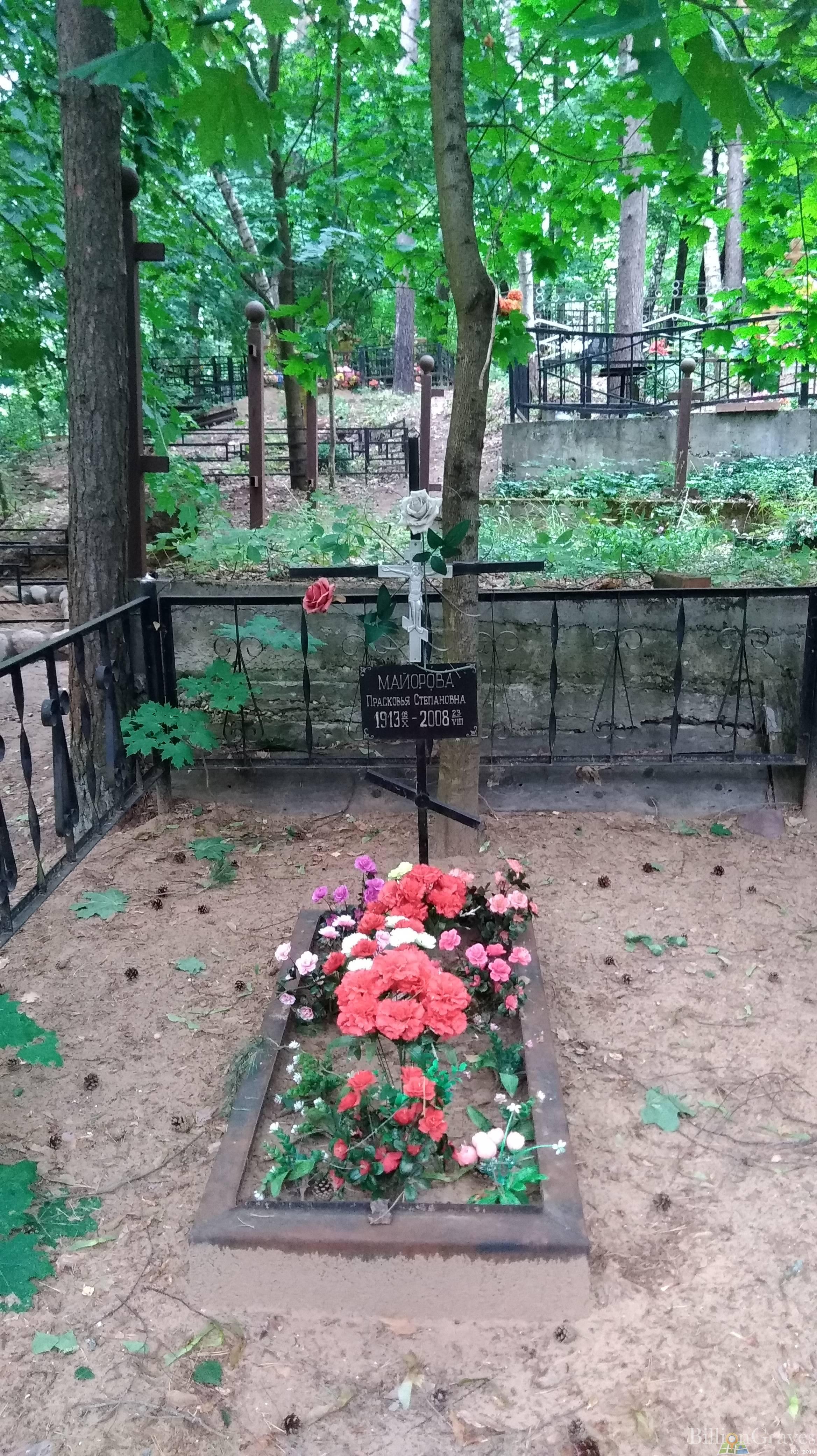 Майорова Прасковья Степановна