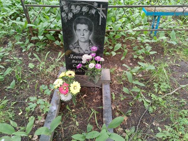 Леонтьева Валентина Семеновна