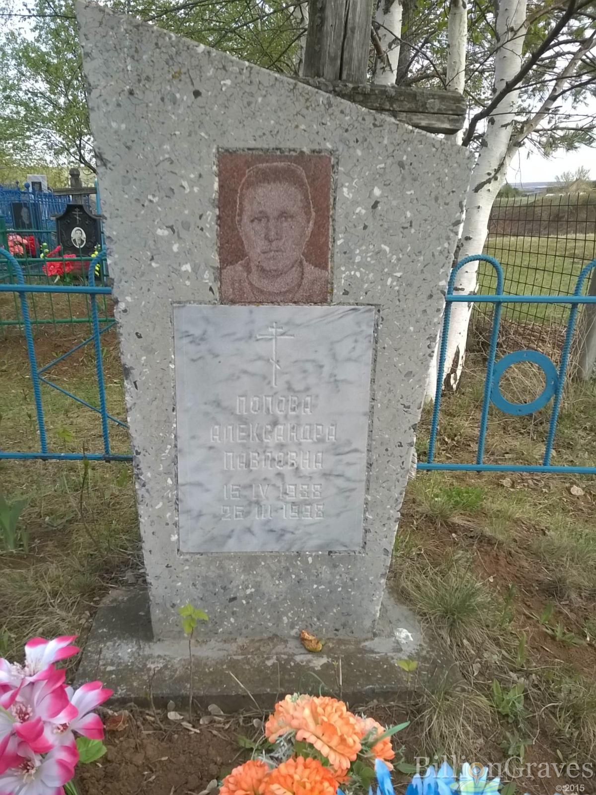 Попова Александра Павловна