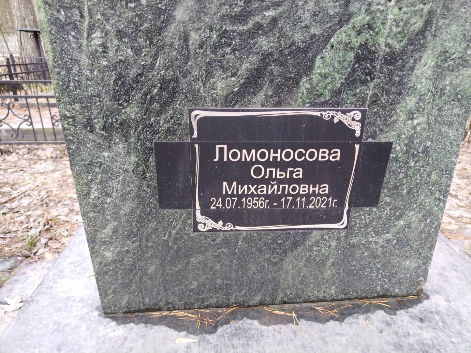 Ломаносова Ольга Михайловна