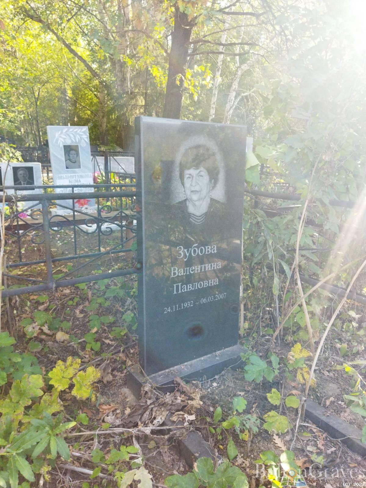 Зубова Валентина Павловна