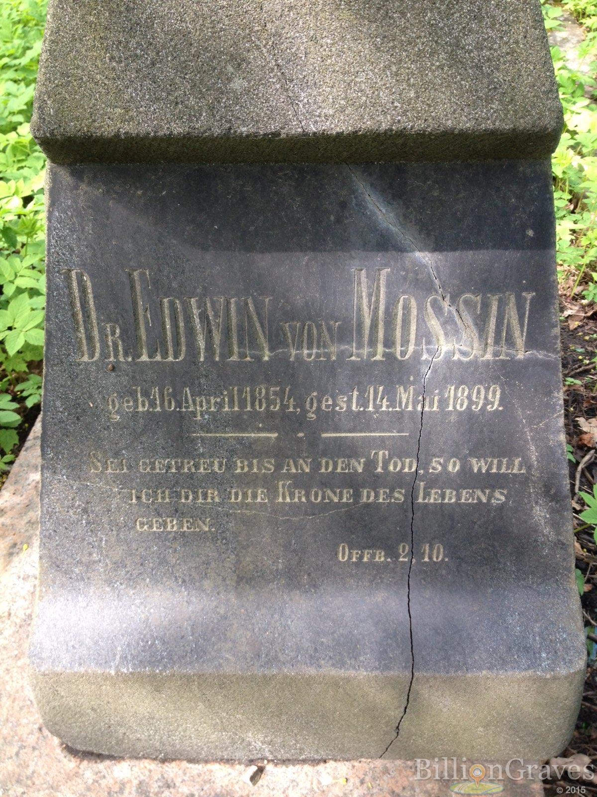 von Mossin Johannd