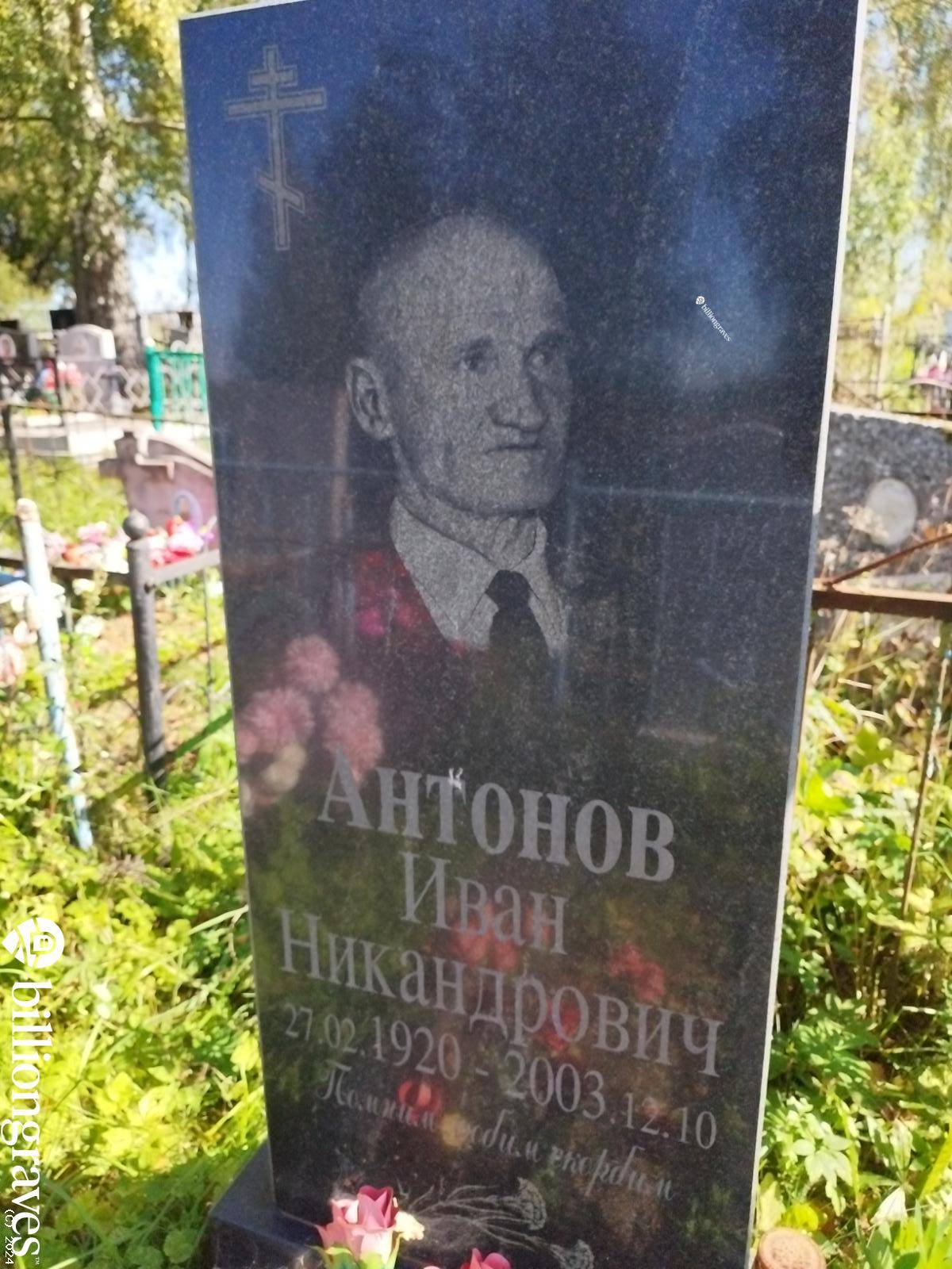 Антонов Иван Никандрович